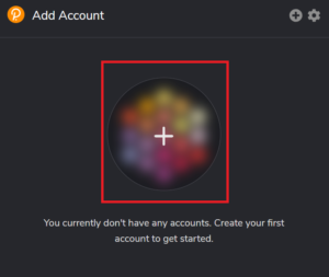 Dot js extension add account