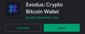 Download and Install Vet Staking Exodus Mobile