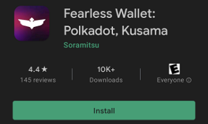 Fearless wallet download