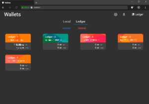 How to Access Ledger wallets on Vechain Sync