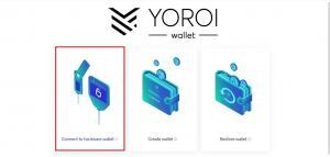 How to connect hardware wallet to Yoroi