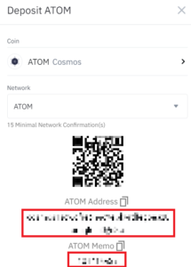 binance atom address