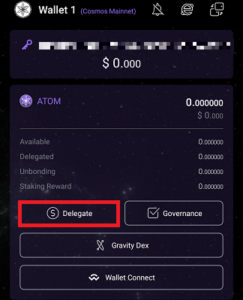 cosmostation delegate