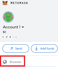 mobile metamask browser