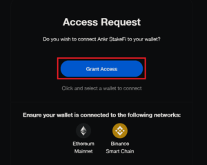 stakefi eth grant access