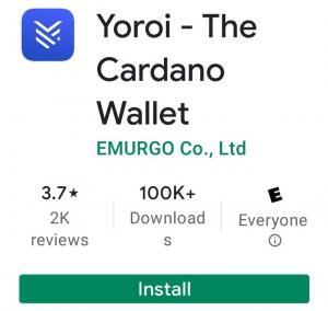 How to download and install Yoroi Mobile