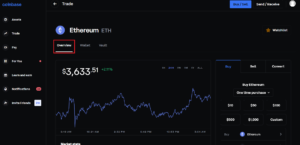 desktop coinbase eth overview