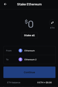 desktop coinbase stake ethereum