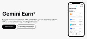 Gemini Earn Staking Sign Up Bonus