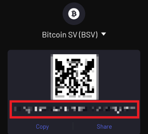 mobile celsius bsv address