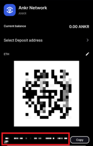 mobile gemini ankr address