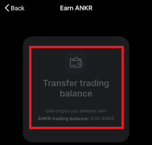 mobile gemini ankr trading balance