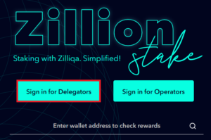 zillion sign in