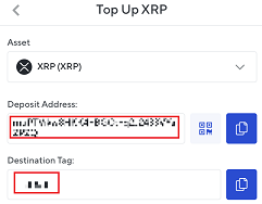 mobile xrp ripple address