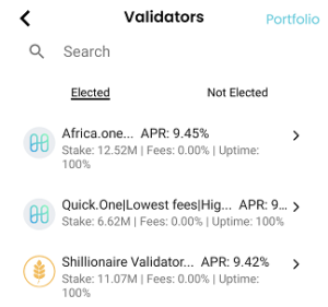 one validators