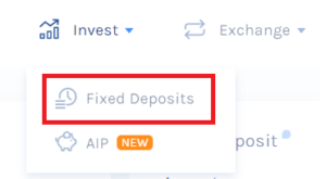 vauld fixed deposits